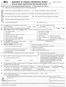 2017 IRS Form SS4